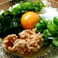 cocoりえ's cooksnap of when they made 納豆好きにはたまらないネバネバ4種。.