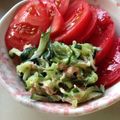 ポテさら's cooksnap of when they made ひと味違う！きゅうりと貝割れのマヨサラダ.