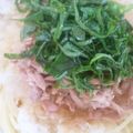 白金魂's cooksnap of when they made ツナと大根おろしのパスタ.