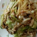 hamanny's cooksnap of when they made 鶏肉としめじとレタスのパスタ.