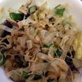 Realfree's cooksnap of when they made 簡単電子レンジでなすとおくらの麺つゆあえ.