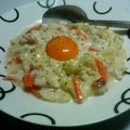 nyannyann's cooksnap of when they made クリームチーズdeお雑炊.