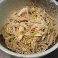 ノリサン's cooksnap of when they made ねぎと蕎麦のピリ辛まぜ蕎麦☆.