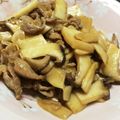 うさみぃみ's cooksnap of when they made エリンギと豚バラのバジル炒め.