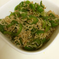 ｐｅａｎｕｔｓ74's cooksnap of when they made ちりめんじゃことピーマンの炒め.