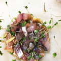 みさまり母's cooksnap of when they made 鯵のお刺身 * たたき風～.