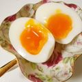 メルティローズ's cooksnap of when they made 塩あじしみる～ゆでたまご.
