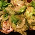 きゃお～'s cooksnap of when they made 簡単★レタスのオイスター炒め.