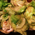 きゃお～'s cooksnap of when they made 簡単★レタスのオイスター炒め.