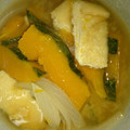 Ｒｏｋｉ's cooksnap of when they made かぼちゃと玉ねぎと油揚げのみそ汁.