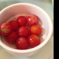 ハナチョパパ's cooksnap of when they made 夏に❤プチトマト冷凍しちゃいました♪♫.
