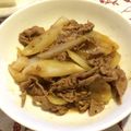 snowy08's cooksnap of when they made 絶品☆牛肉と玉ねぎのジンジャーソテー♪.