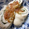 ｔｋｍｚ@chi's cooksnap of when they made ささみクルクル～梅ソースで♬.