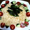 レフィア's cooksnap of when they made 簡単★大葉パスタ.