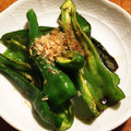 0chan777's cooksnap of when they made 万願寺とうがらしの醤油炒め.