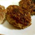 ささんぼ's cooksnap of when they made 簡単！お肉屋さんの肉汁ハンバーグ♡.