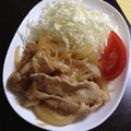 ポメちょん's cooksnap of when they made ジューシー＆美味♪豚の生姜焼き.