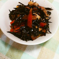 島梨寿's cooksnap of when they made 甘さ控えめ☆ひじき煮.