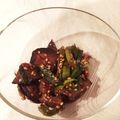 まりえ＠ドイツ's cooksnap of when they made 簡単☆茄子のピリ辛胡麻和え.