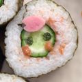 がくとはは's cooksnap of when they made きゅうりのかっぱ巻きde簡単かっぱちゃん.