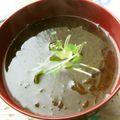 Satoco❋'s cooksnap of when they made もずくのお吸い物.