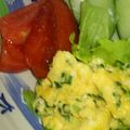 みきちゃん♪'s cooksnap of when they made 簡単朝食＊ねぎチーズオムレツ.