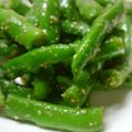hanayukimama's cooksnap of when they made いんげんの胡麻和え.