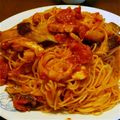 みだいちゃん's cooksnap of when they made 無敵！ナスとモツァレラのトマトパスタ.