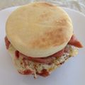 moe1983's cooksnap of when they made ガッツリ食べたい朝食☆巣ごもりマフィン.