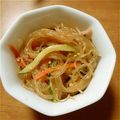 きゃんでぃーず's cooksnap of when they made 簡単！放っておくだけ春雨サラダ.