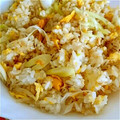 fukudoru's cooksnap of when they made 卵、ネギシンプル炒飯、お母さんの味。.