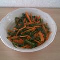 neconoco's cooksnap of when they made 小さな野菜のおかず☆ニラと人参の胡麻和え.