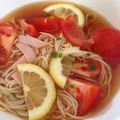 kbkstk's cooksnap of when they made トマトの冷製そうめん.