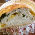 ちょこ✪0214's cooksnap of when they made HBでバジルチーズパン♡.