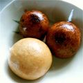 りんごのど飴's cooksnap of when they made 今日のおやつに★黒糖まんじゅう.