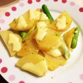 よこもす's cooksnap of when they made お弁当に☆アスパラとじゃが芋のチーズ炒め.