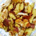 あやかんぱり's cooksnap of when they made おすすめ！鶏肉とさつまいものチーズ焼き.