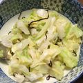 おやつ缶's cooksnap of when they made ゆでキャベツと塩昆布の和え物.