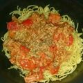 かじかじa's cooksnap of when they made トマトとツナの冷製パスタ♪温でも♡.