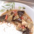 猫のミイヤ's cooksnap of when they made 簡単！チキンとナスのカレー.