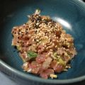 ひろみつばち's cooksnap of when they made 鰺(アジ)のなめろう.