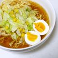 そらてんママ's cooksnap of when they made 野菜たっぷりラーメン.