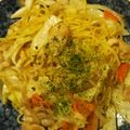 tinanomama's cooksnap of when they made 塩焼きそば.
