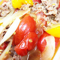 ♪まるえ's cooksnap of when they made 牛肉とトマトのすき焼き風の炒め物.