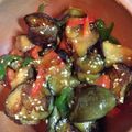 やすけもじょ's cooksnap of when they made 米なすでゴー♪ゴマ味噌ゴー♪.