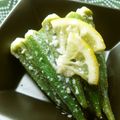 Satoco❋'s cooksnap of when they made 簡単もう１品☆オクラのレモン塩麹浅漬.