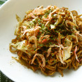 Satoco❋'s cooksnap of when they made キャベツと桜えび๑焦がし焼きそば❤.