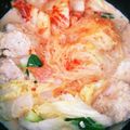 KSTake's cooksnap of when they made からだの中からぽかぽか☆豆乳キムチ鍋.