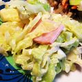 リラシャン's cooksnap of when they made キャベハムサラダ.