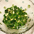 ＭｉｙａＣｏ's cooksnap of when they made モロヘイヤとささみの中華風和えもの.